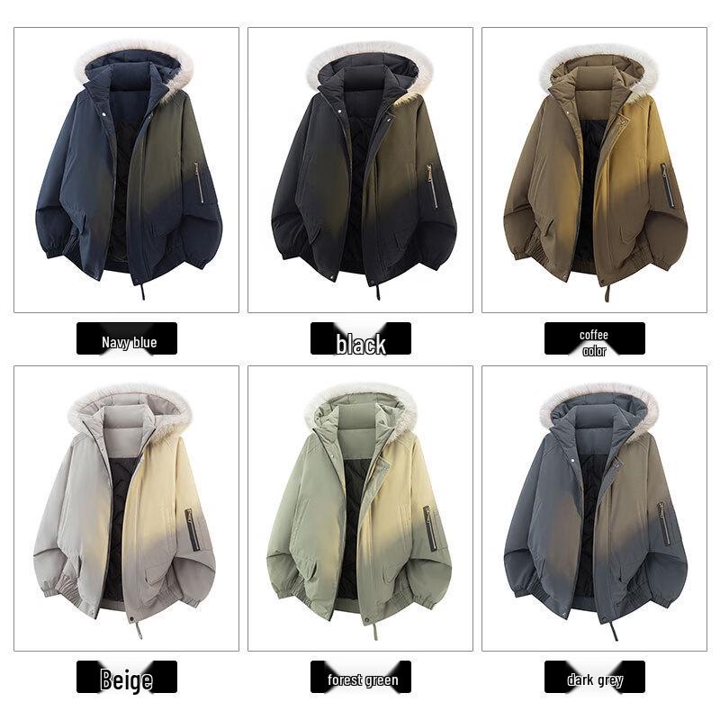 Maoren Men's Hooded Winter Padded Jacket