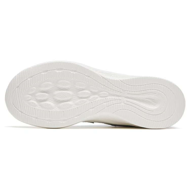 Anta Walking Running Series Leather Wear-Resistant Breathable Low-Top Running Shoes Men sneaker White Black Blue 912525558F-3