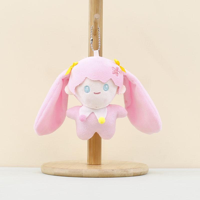 

Miku Sweet Hatsune Plush Keychain Cuddly Stuffed Doll For Trendy Bag Charms And Keyrings Pink Doll