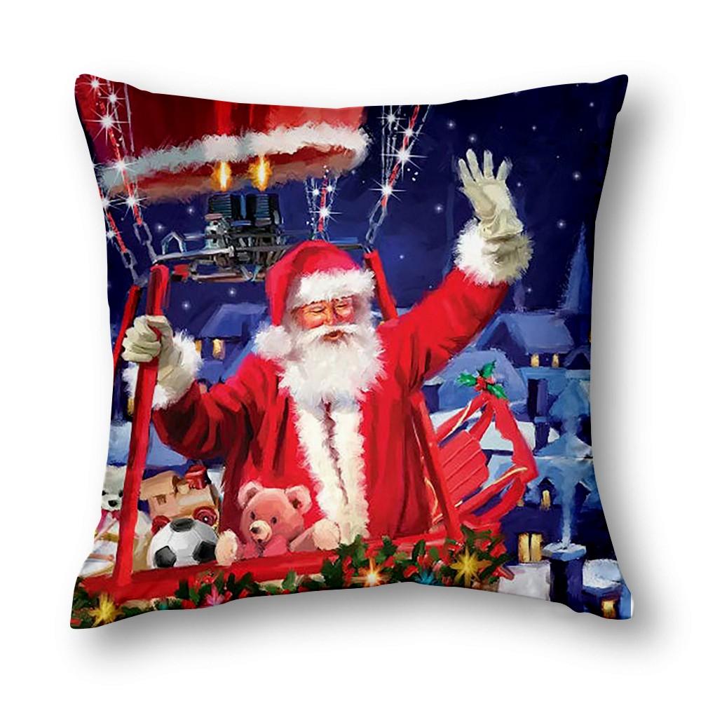 Christmas Decoration Nordic Cushion Cover 45X45 Bed Decor Pillow Cover Elegant Cushion Decor Sofa Home Decor