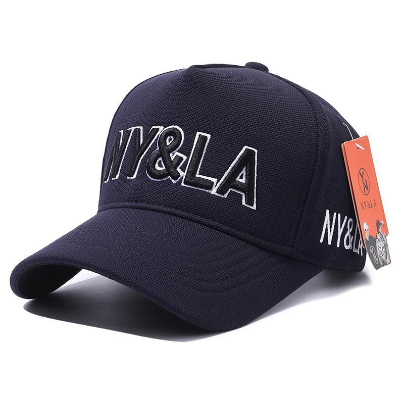 Fashion big head circumference trendy hat men's and women's four-season hats baseball caps five pieces embroidered hat letters