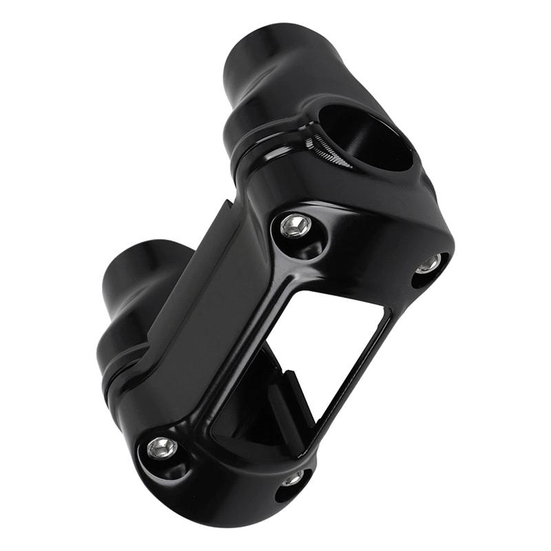 NEW-For  Sportster 883 1200 Softail Dyna Compatible 2" Handlebar Riser 1 1/4" Bar Clamp