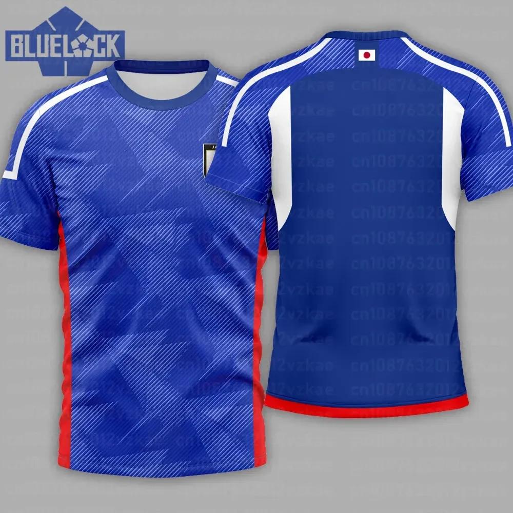 Japan Blue Lock ISAJI 11 Cosplay Jersey Summer Short Sleeve Men Women T-shirt Custom Name Number Children Clothes Tee Tops
