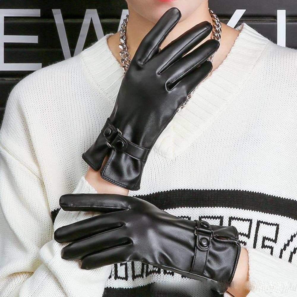 Full Finger Touch Screen Gloves Touchable Screen Driving Mittens Cycling Driving