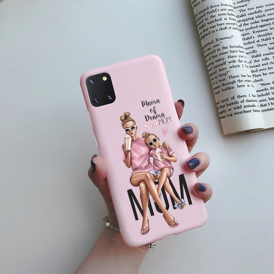 For Samsung Galaxy Note 10 Lite Phone Cover Cute Sweet Girls Patterned Silicone Soft Case For Samsung Note10 Lite S10 Lite Case
