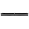 Vidaxl Raised Flower Bed with Liner, Grey, 240X60X25 Cm, Fir