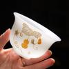 High-end ice seed jade porcelain tea set, gifts for customers, business companies, high-end gifts