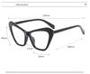 Fashion Cat Eye Color Blocked Presbyopia Glasses Simple Versatile Fashionable Polygonal UV Resistant Sunglasses Diopter To +4.0