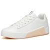 Anta Life Collection Platform Lightweight Low Top Skateboard Shoes Women's White Orange 122148072-1
