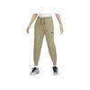 Sportswear Tech Fleece Solid Color Drawstring Casual Tapered Knit Joggers Women Bottoms Olive-Green FB8331-276