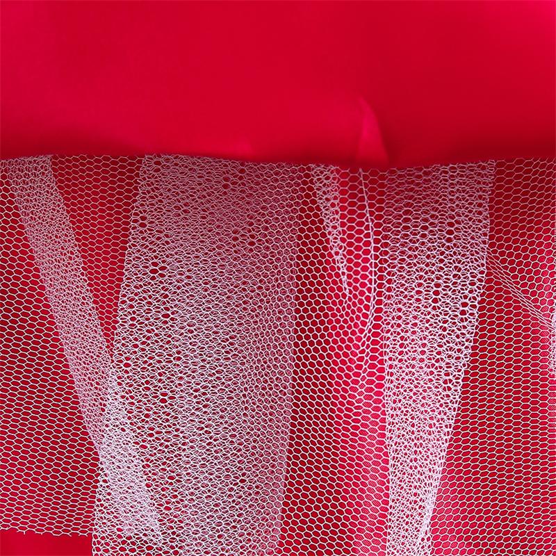 Dívčí šaty princezna Puffy Mesh Sukně Večerní šaty Dlouhé šaty