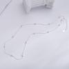 925 Sterling Silver Bead Necklace for Women Versatile Fashionable Elegant Clavicle Chain Female Jewelry Gifts Accessories