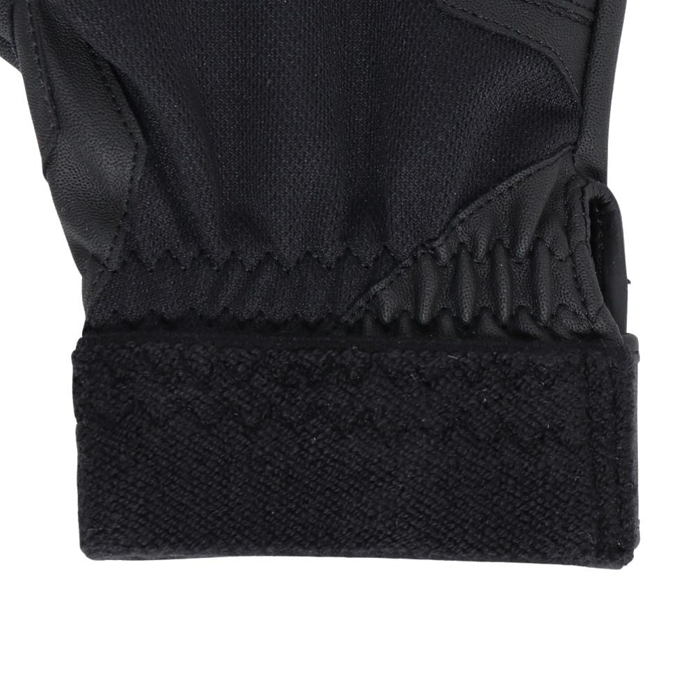 Mizuno High School Baseball Rules JL Black X Black Baseball/Softball Gloves, Junior, Right-Handed, Compliant, 1EJEY321, Size,