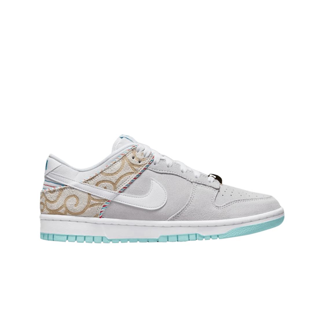 

Мужские кроссовки Nike Dunk Low Retro SE Barber Shop серые DH7614-500