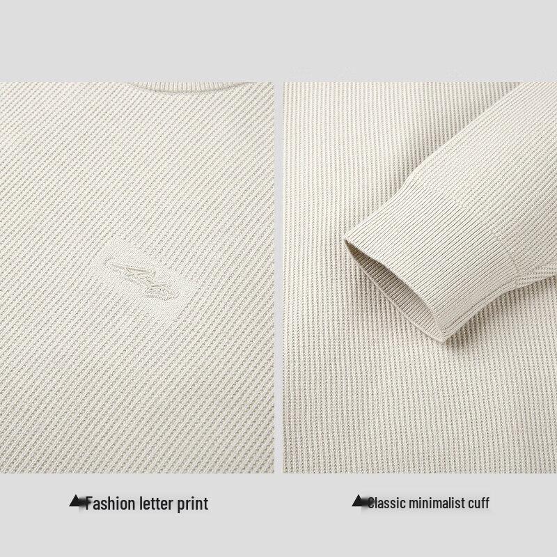 HLA Men's Faux Two-Piece Knit Sweater