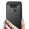 Carbon Fiber Texture TPU Case for K92 K22 K42 K52 K62 K51S K61S Velvet Stylo 6 5 V60 V50 ThinQ Shockproof Protective Cover Funda
