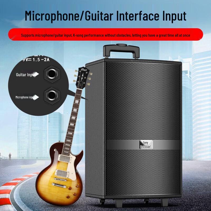 Soaiy SA-X21 8-inch Portable Outdoor Speaker