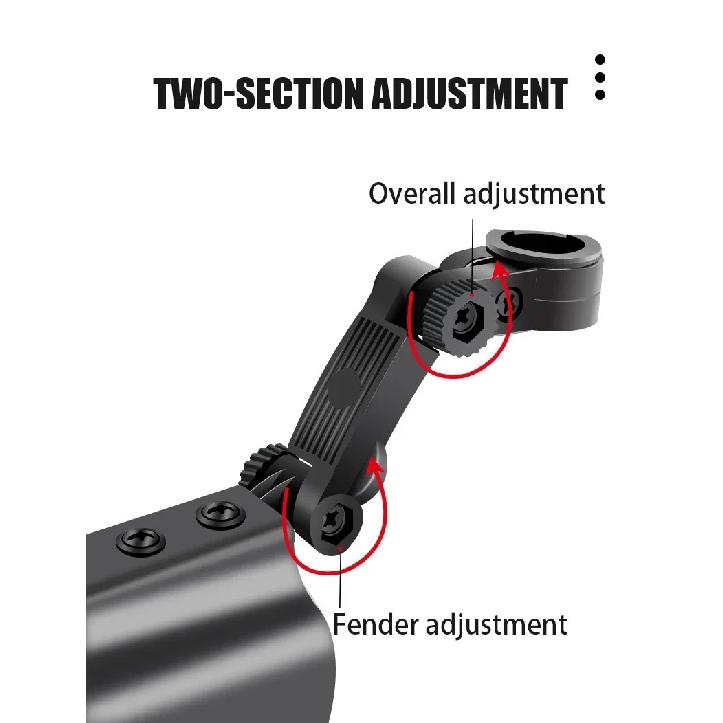 2pcs Bicycle Fenders Splash Fender Guard Set Mountain Bike Rear Front Mudguard Cycling Riding Accessories For 20/22/24/26 Inch