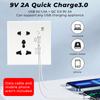 Tuya Wifi Smart Socket Us Eu Uk Plug Quick Fast Charger 3.0 Usb Charging Timing App Electrical For Google Home Alexa