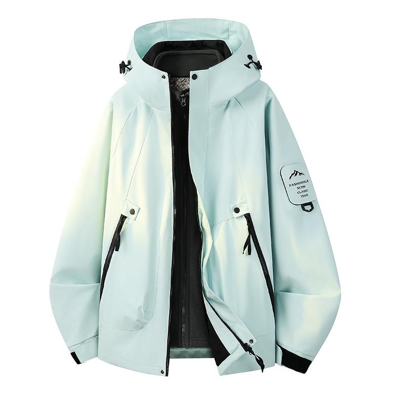 2518 Dreifach-Graphen-Futter Partnerjacke für Damen und Herren Winddicht Wasserdicht Outdoor-Sport Bergsteigeranzug Gruppenkauf