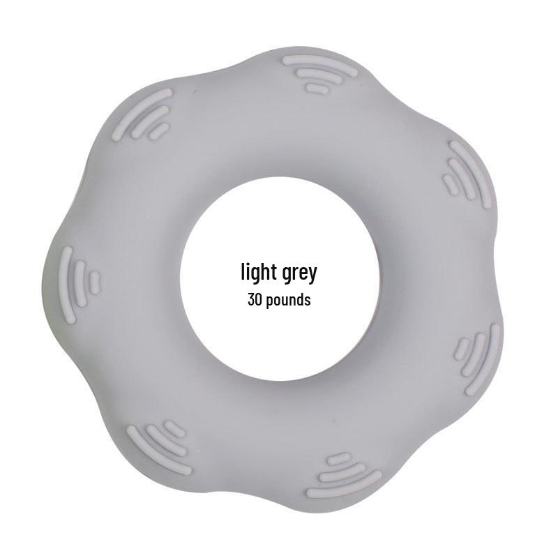 Creative Silicone Gear Ring Hand Exerciser with Massage Dots