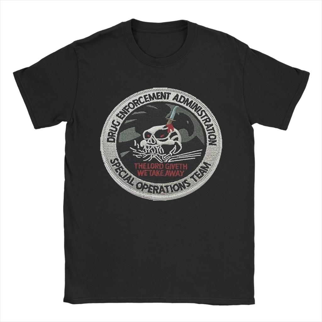 DEA Drink Every Afternoon Cocktail T Shirt Pure Cotton Clothes Vintage Short Sleeve Round Neck Tee Shirt Plus Size TShirts