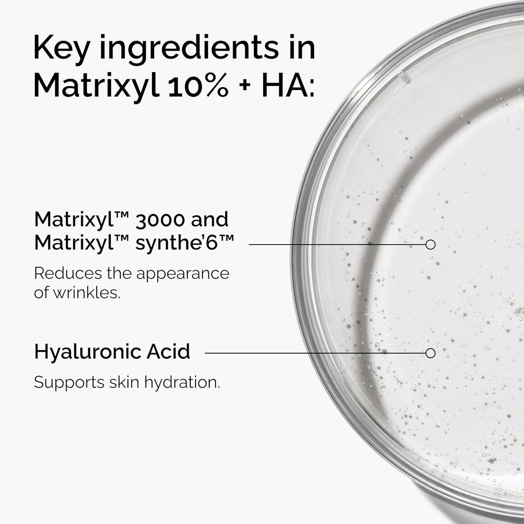 THE ORDINARY Ser cu Matrixyl 10% + Acid Hialuronic 30ml