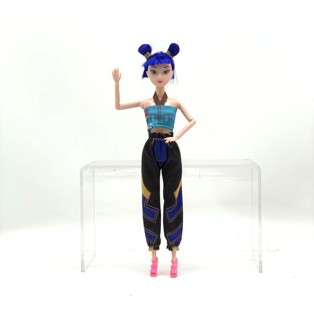 Kpop Dämonenjäger Spielzeug 30cm Puppen, Rumi Mira Zoey Spielzeug Actionfigur, Schöne Prinzessin, Mädchenpuppen, DIY Plastikspielzeug für Mädchen