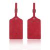 Leather Luggage Tag Travel Suitcase Name Address ID Baggage Label Address Holder Portable Boarding Tags Travel Accessories