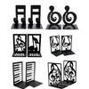 1 Pair L-Shape Piano Key Bookend Artistic Music Score Book Holder  Book Enthusiasts