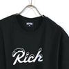 [USED] ICECREAM RICH Men's Short Sleeve T-Shirt, Black, Size XL