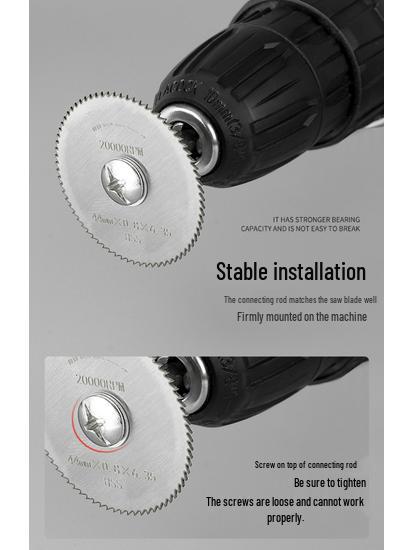 Mini High-Speed Steel Circular Saw Blade for Woodworking & Metal Cutting