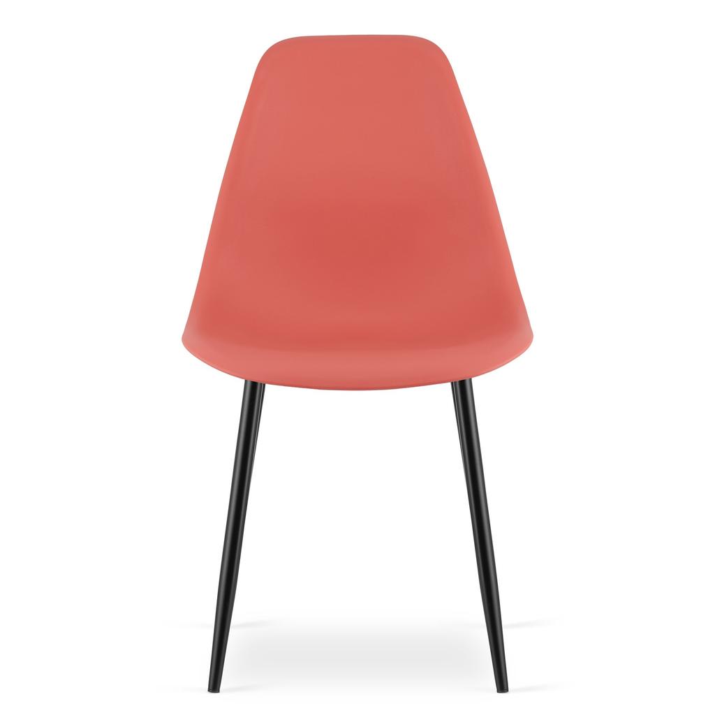 WAT Chair Vermilion / Black Legs X 3