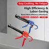 High Quality Manufacturers Hand Tool 3 Bearing Glue Gun Framework Sealant Silicone Caulking Gun At Low Prices