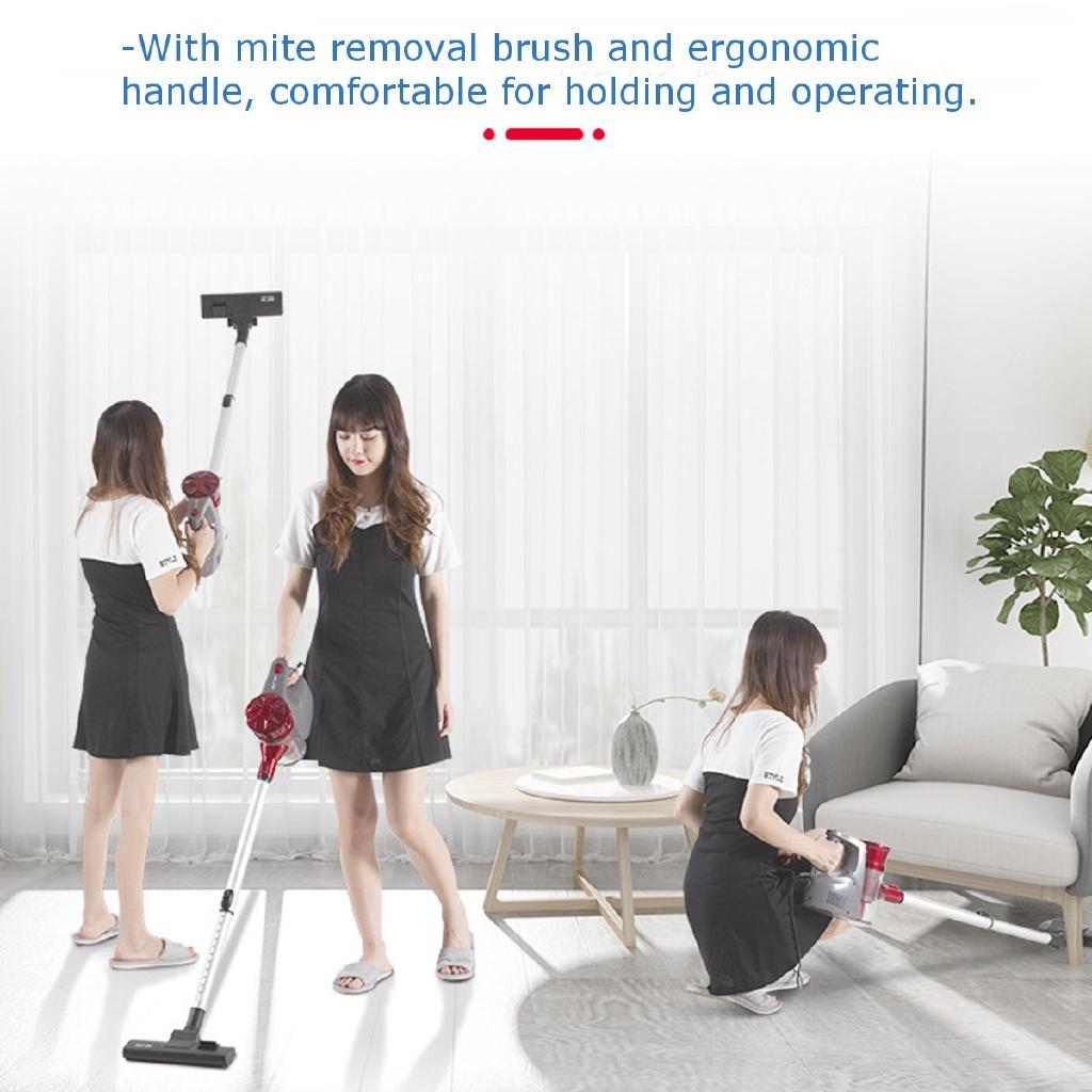 600W 0.8L Multifunctional Ultra-quiet Vacuum Cleaner Handheld Dust Collector Powerful Dust Catcher Mite Remover Home Cleaner