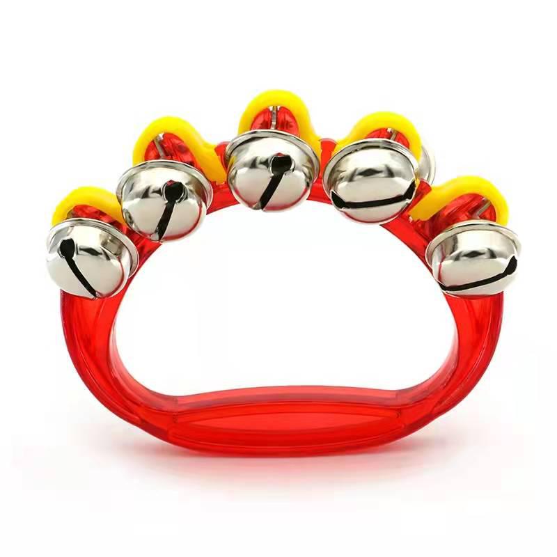 Seven-Color Orff Plastic Hand Shaker: Children's Educational Percussion Instrument