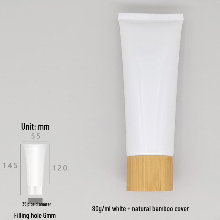 80g 80ml Čistiaci prípravok na tvár, Opaľovací krém a Krém na ruky v bielom balení