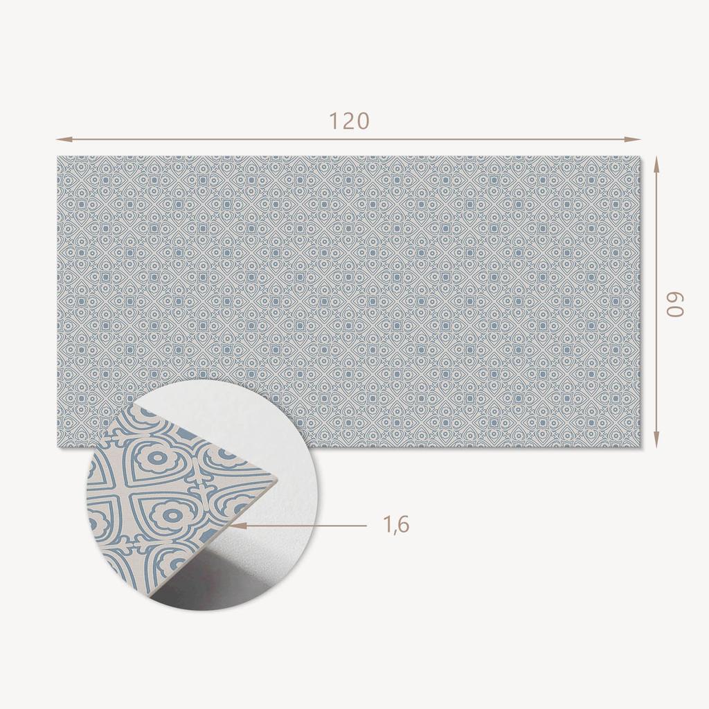 Dekoracyjny Panel Ścienny Samoprzylepny Winyl 120X60 Cm Geometryczny Wzór Z Rombami