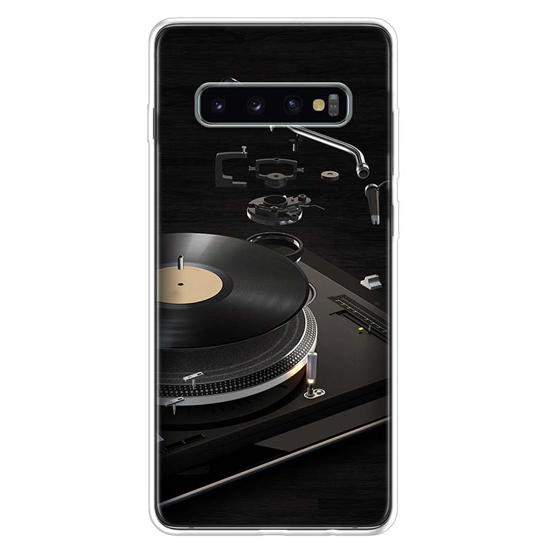 DDJ DJ Music Phone Case For Samsung Galaxy S26 S25 Edge S24 S23 Ultra S22 Plus S21 S20 FE Soft TPU Back Cover Funda Galaxy S25 E