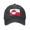 Personalized Cotton Flag Of Greenland Baseball Cap Sun Protection Unisex WoUnisexs Adjustable Dad Hat Autumn