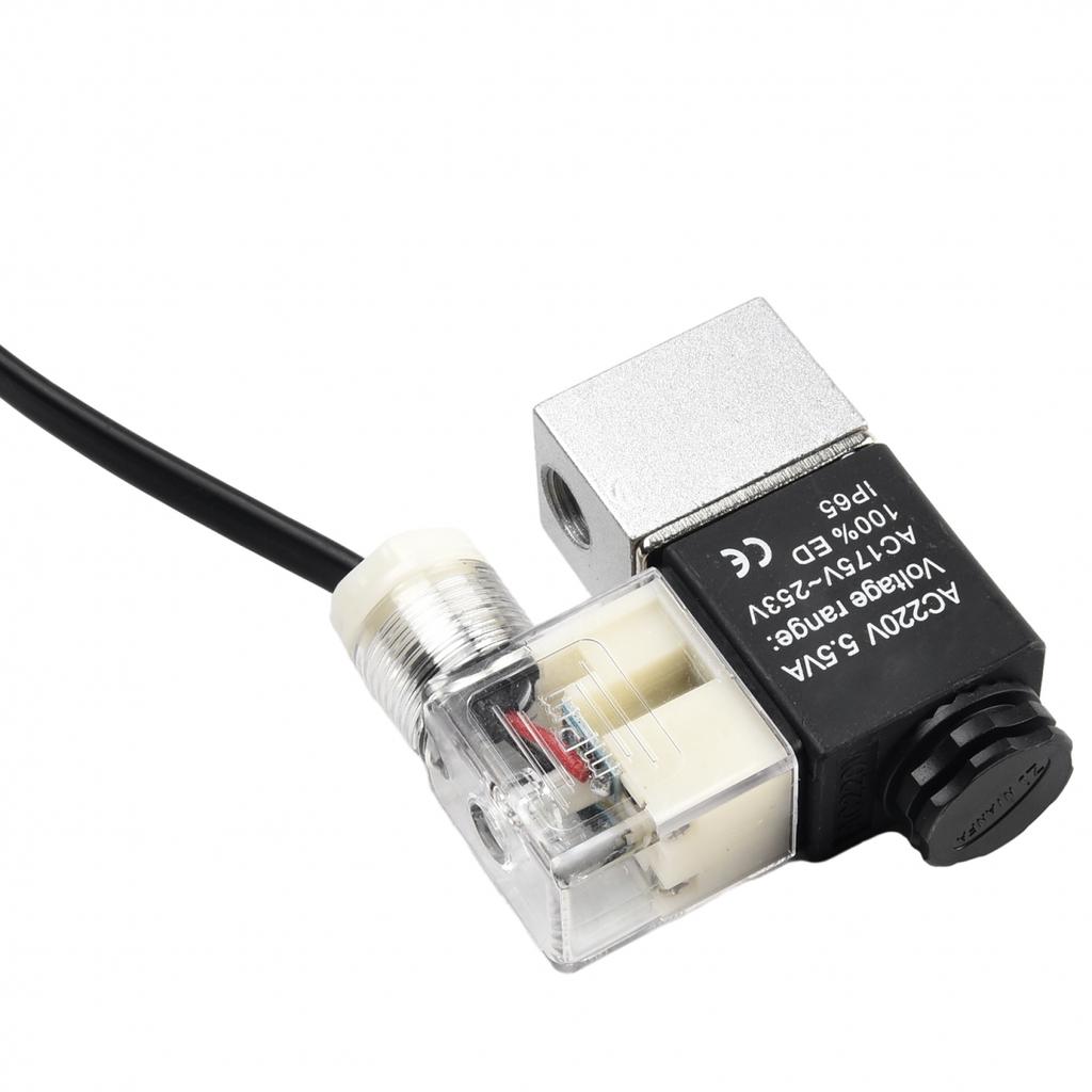 Air Compressor Accessories Solenoid Valve 2 Way Normally Closed Carbon Steel