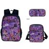 Set Zaino Kpop Hunterxhunter Con Poliestere Traspirante Per L'Uso Scolastico