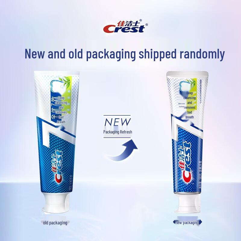 Crest All-in-One 7-Effect Tea Toothpaste