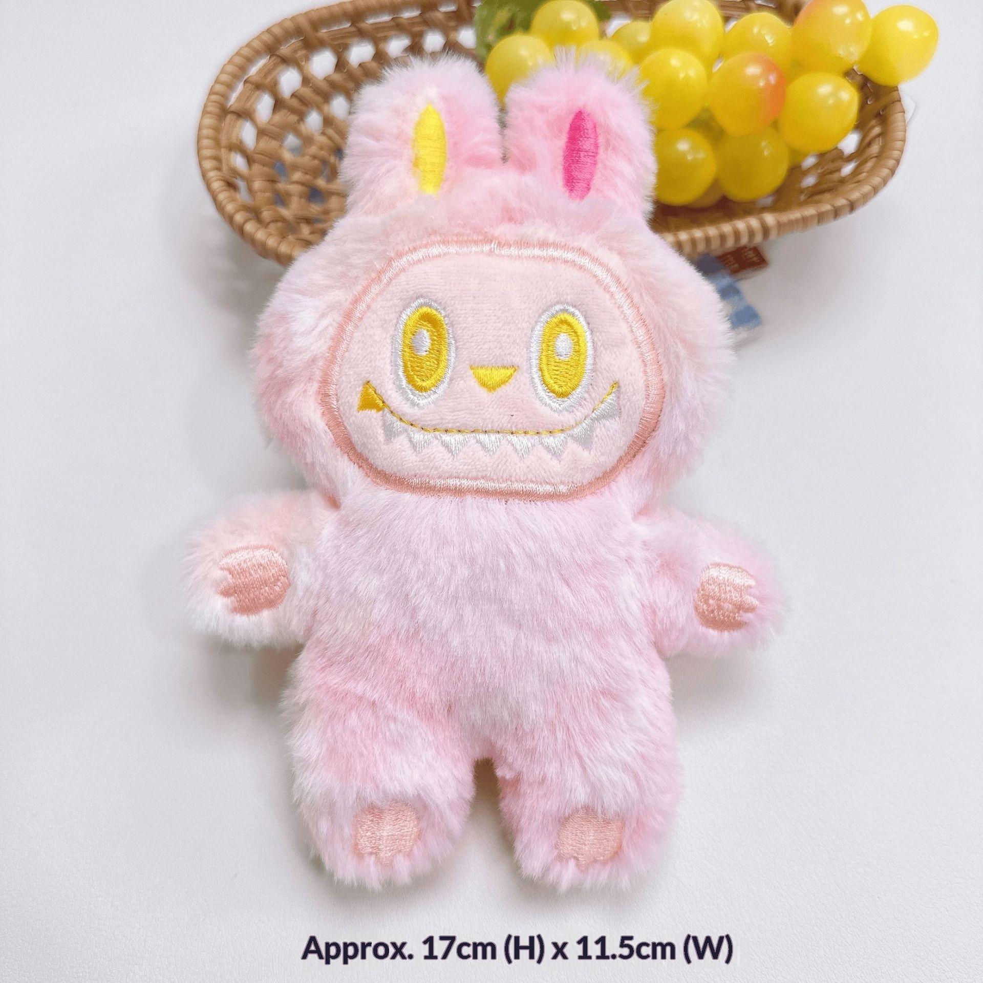 

Squeaky Third-generation Doll POP MART Plush Pendant Bag Keychain Small Pendant Doll