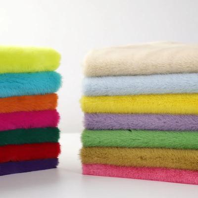 Tessuto morbido, confortevole, caldo, semplice, in peluche, in pelliccia di visone sintetica, al metro, per abiti, colletti, scarpe, cappelli, layout di scena, cucito fai da te