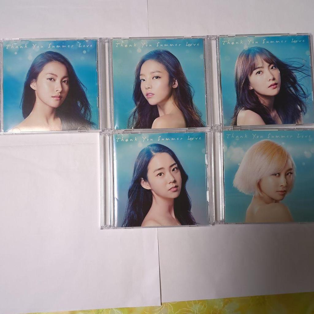 [USED] Kara Thank You Summer Love CD Complete Set of 5