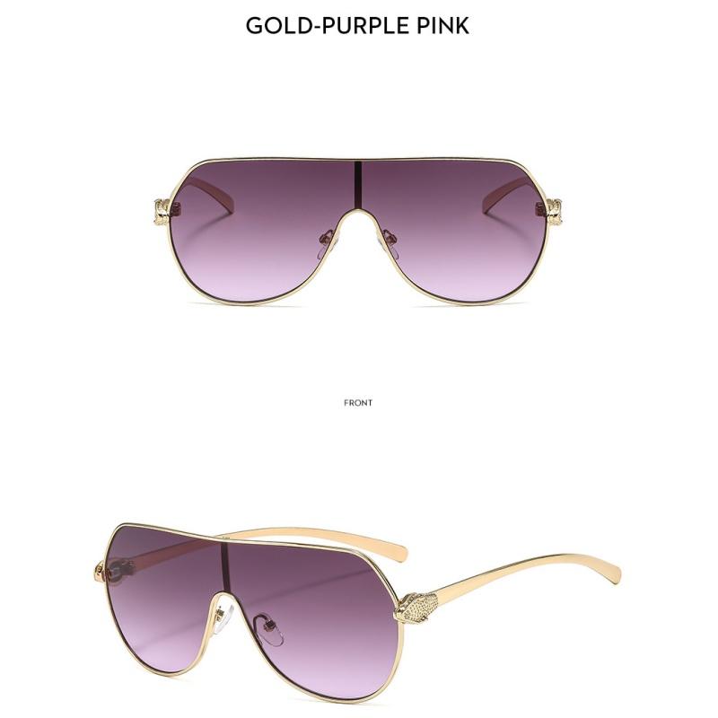 Women's Sunglasses, Metal Large-frame Aviator Sunglasses, Men's and Women's Fashion Sunglasses.