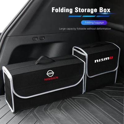Hub Cap Car Trunk Storage Box Large Foldable Storage Tool Box For Nismo X-Trail Qashqai Juke Teana Sylphy Altima Note GTR