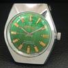 VINTAGE SIMPLON HAND-WINDING SWISS MENS REFURBISHED GREEN DIAL WATCH A704625-1