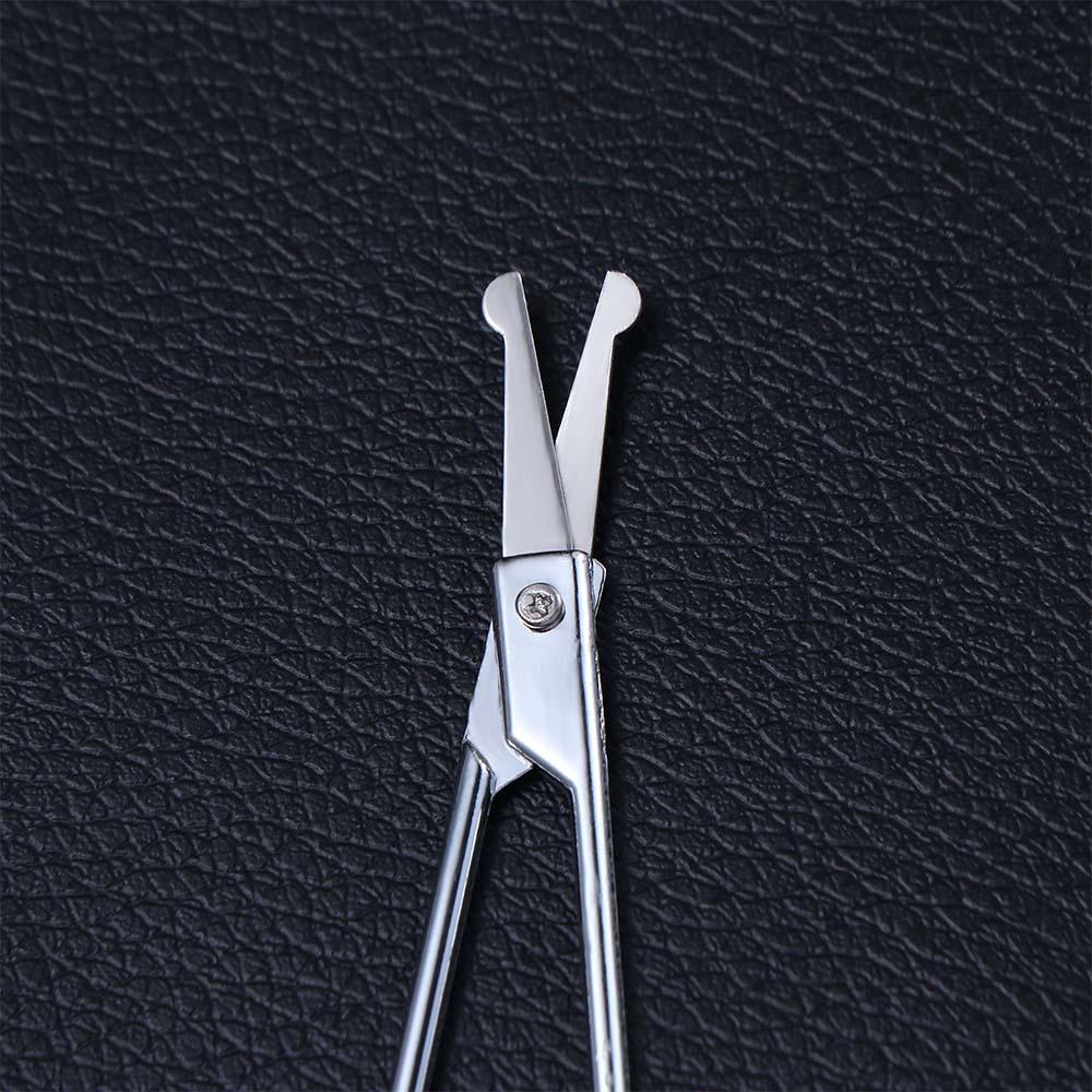 New Fashion Curved Stainless Steel Nose Hair Scissors Beauty Tool Ear Facial Trimmers